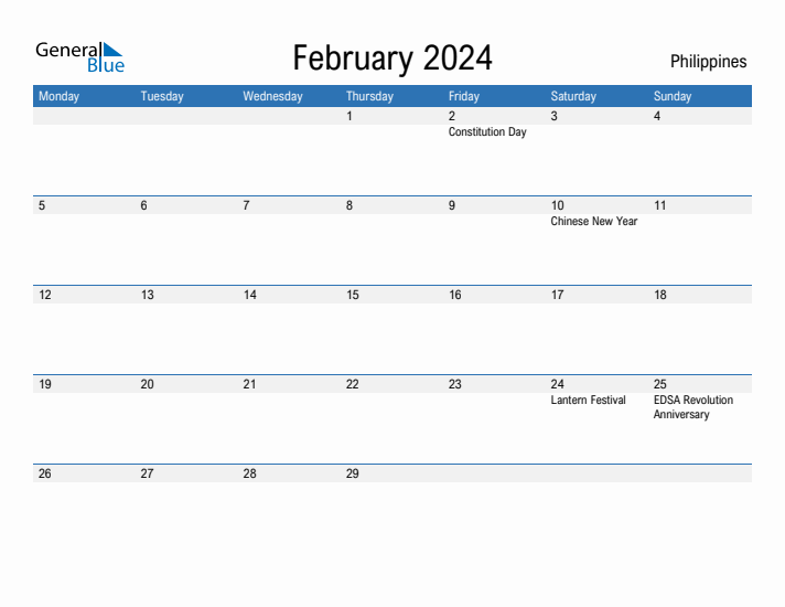 Fillable February 2024 Calendar