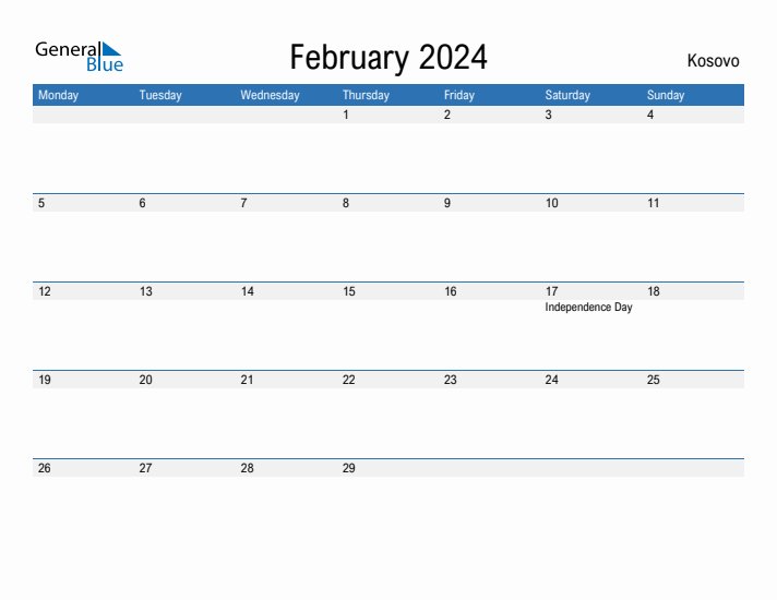 Fillable February 2024 Calendar