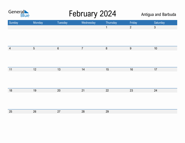 Fillable February 2024 Calendar