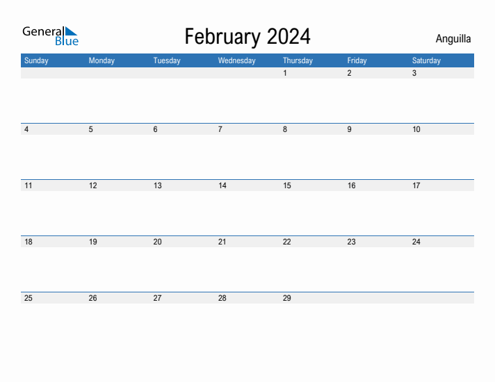 Fillable February 2024 Calendar