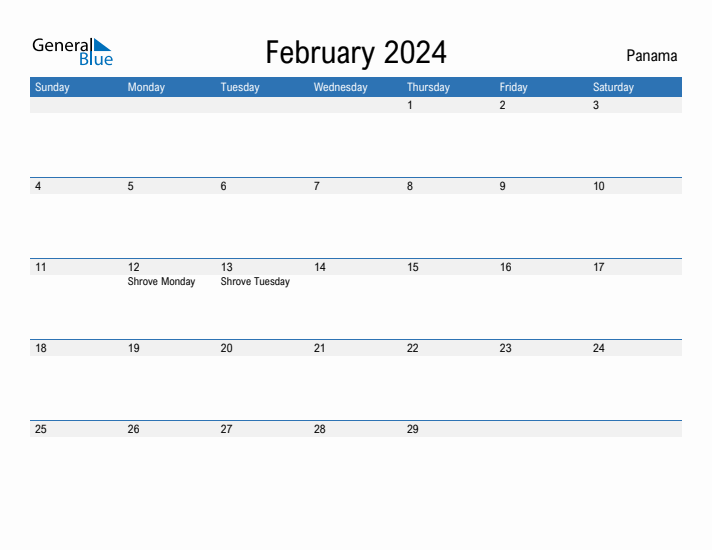 Fillable February 2024 Calendar