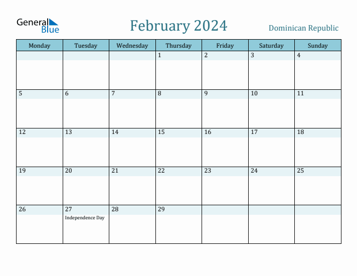 February 2024 Calendar with Holidays