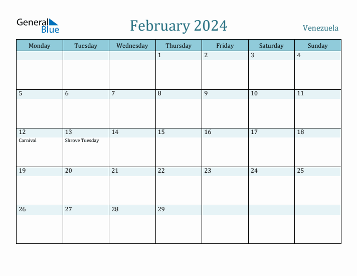 February 2024 Calendar with Holidays