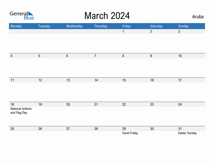 Fillable March 2024 Calendar