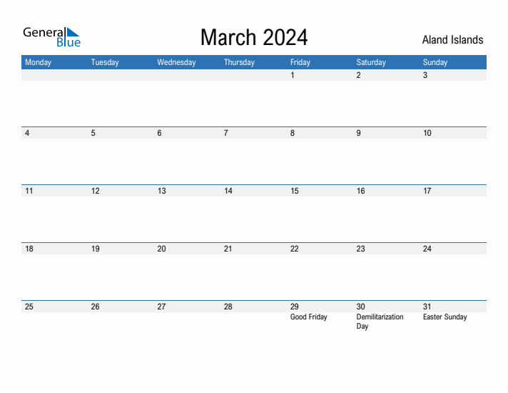 Fillable March 2024 Calendar