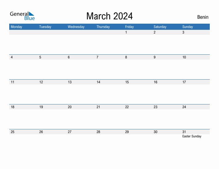 Fillable March 2024 Calendar