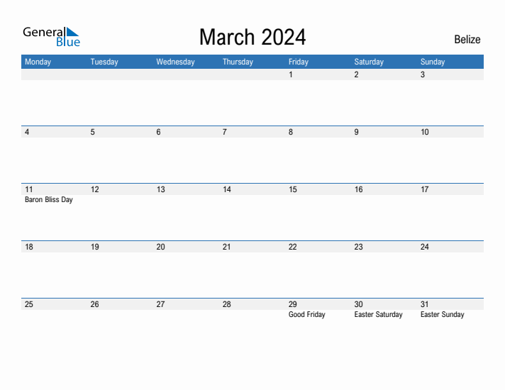 Fillable March 2024 Calendar