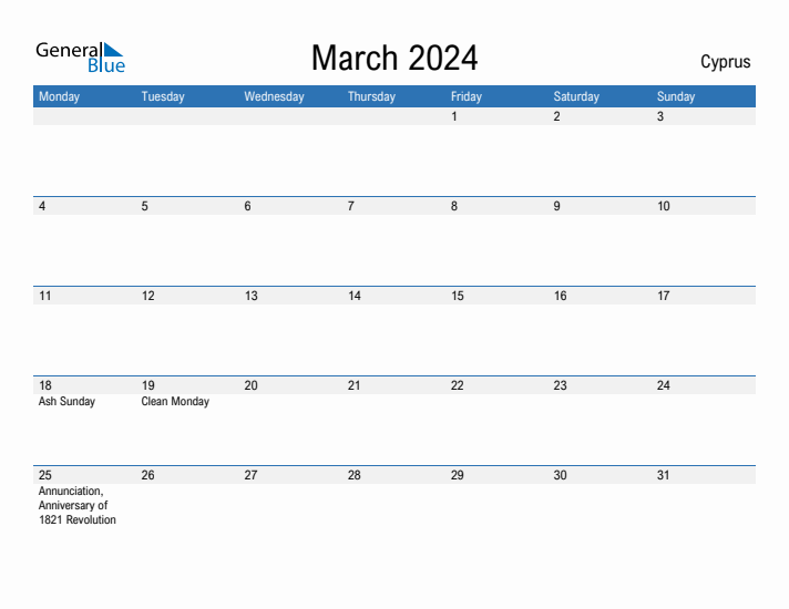 Fillable March 2024 Calendar