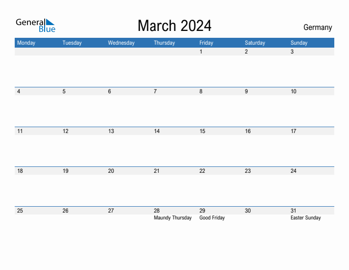 Fillable March 2024 Calendar