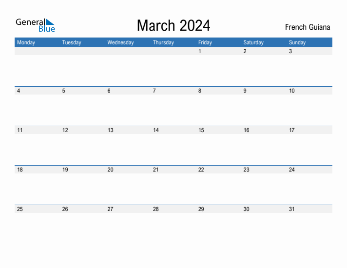 Fillable March 2024 Calendar