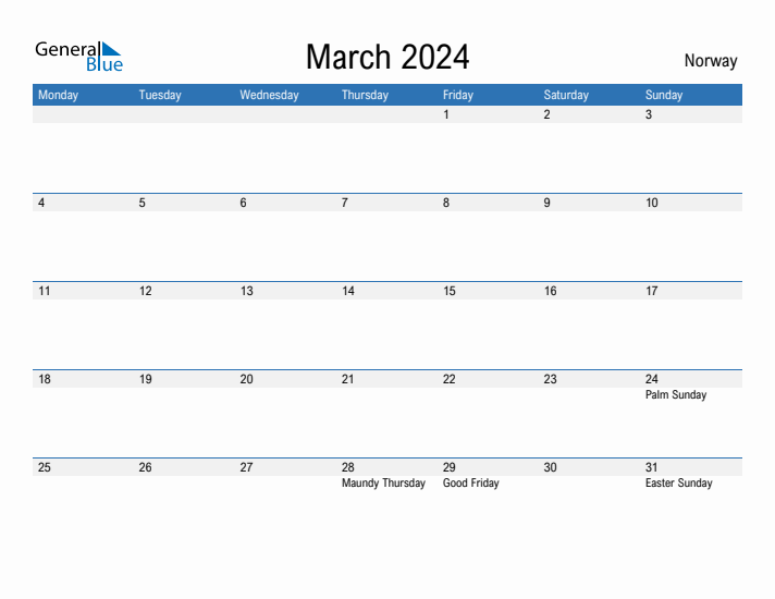 Fillable March 2024 Calendar