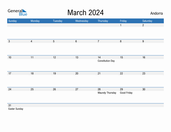 Fillable March 2024 Calendar