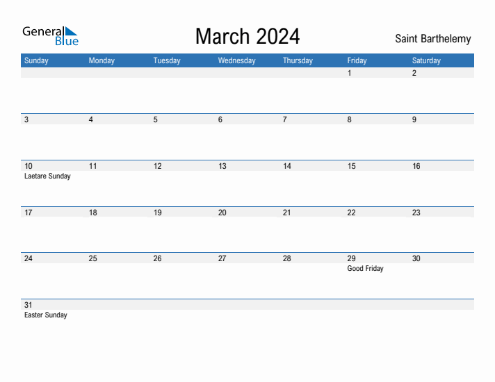 Fillable March 2024 Calendar