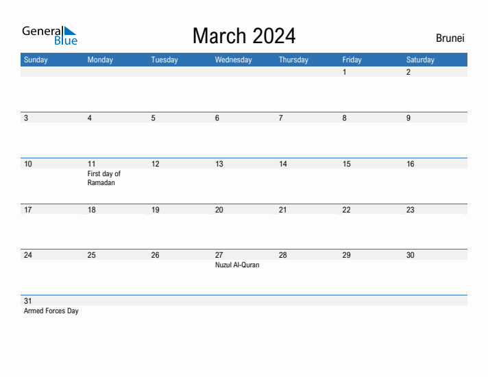 Fillable March 2024 Calendar