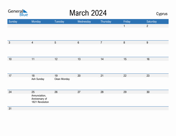 Fillable March 2024 Calendar