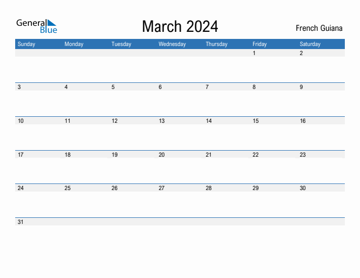 Fillable March 2024 Calendar