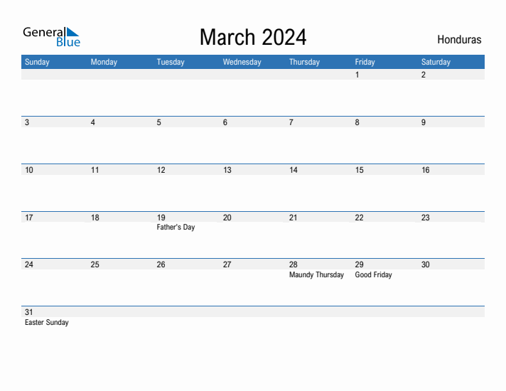 Fillable March 2024 Calendar