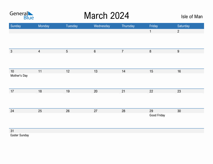 Fillable March 2024 Calendar