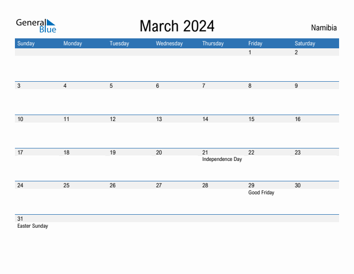 Fillable March 2024 Calendar