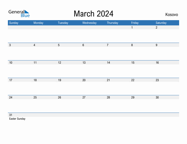 Fillable March 2024 Calendar