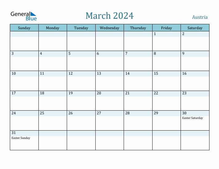 March 2024 Calendar with Holidays