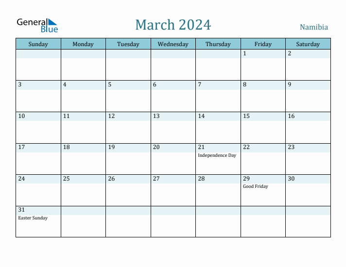 March 2024 Calendar with Holidays