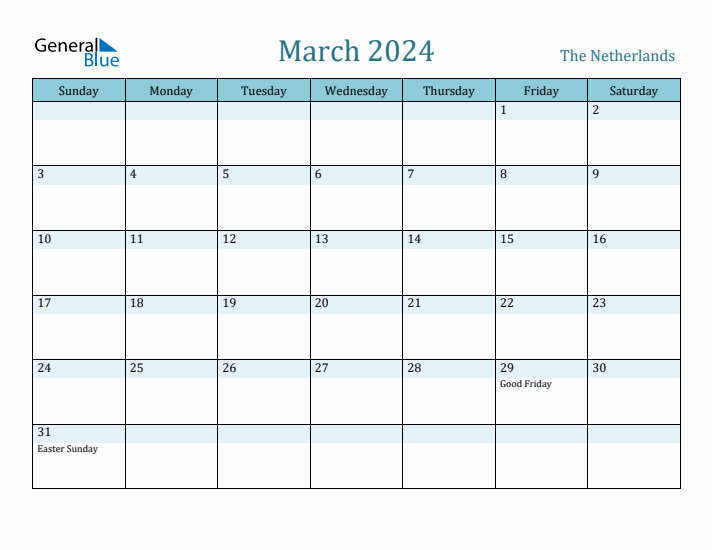 March 2024 Calendar with Holidays