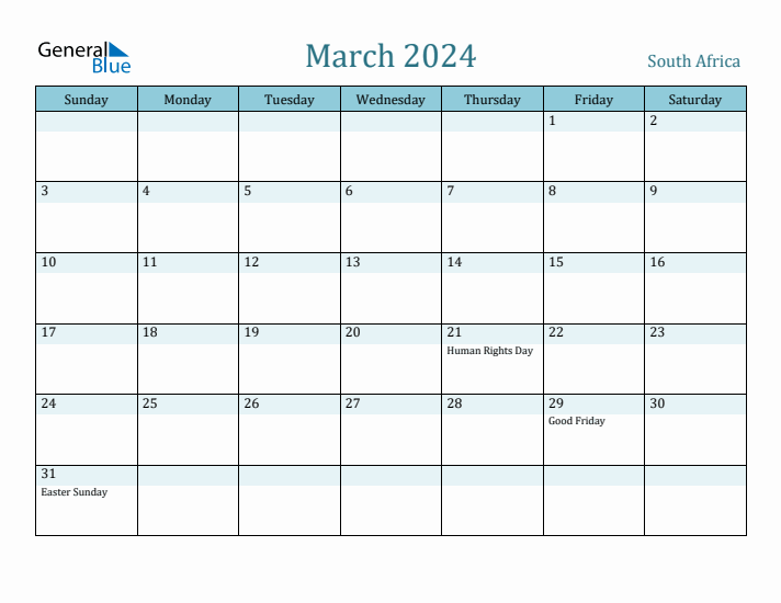 March 2024 Calendar with Holidays