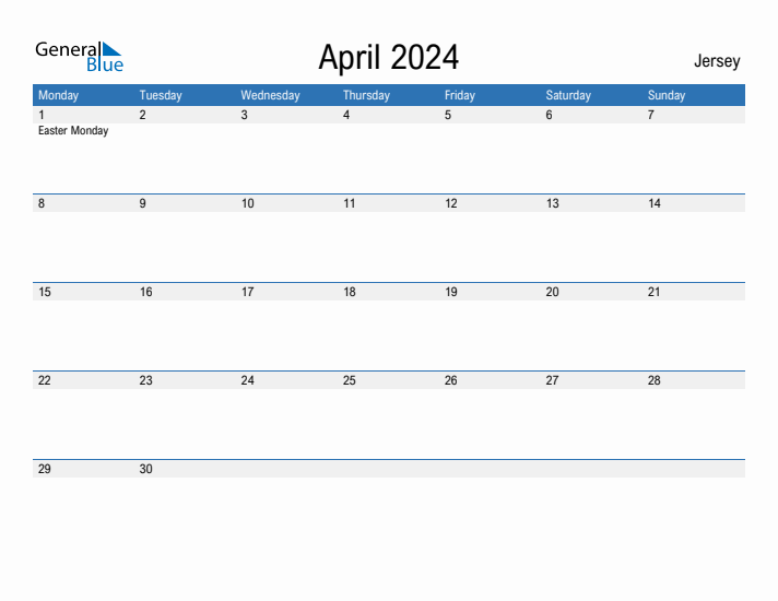 Fillable April 2024 Calendar