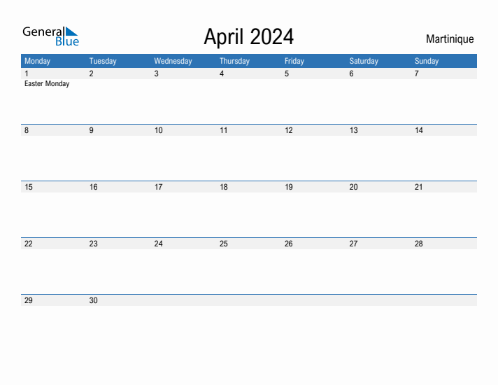 Fillable April 2024 Calendar