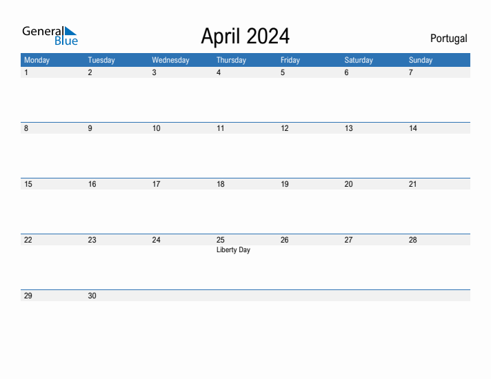 Fillable April 2024 Calendar