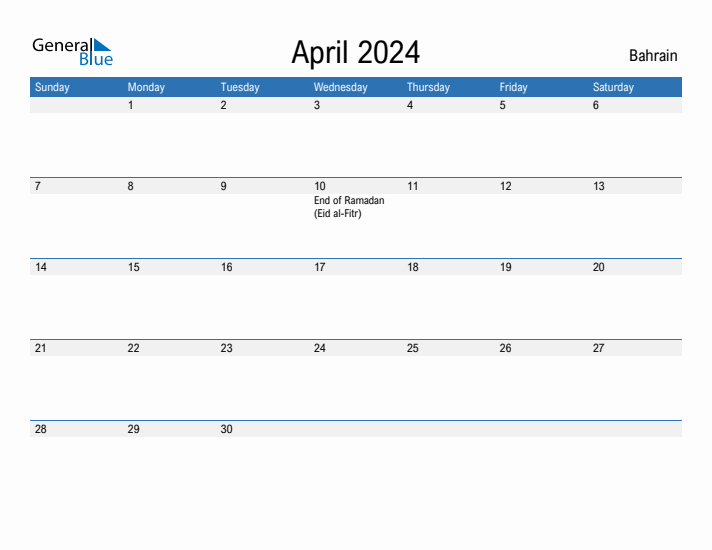 Fillable April 2024 Calendar