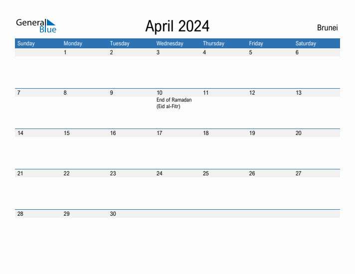 Fillable April 2024 Calendar