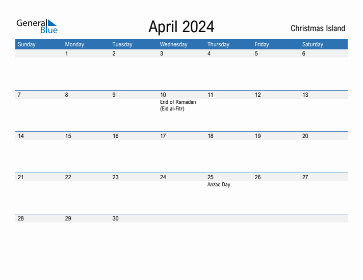 Fillable April 2024 Calendar