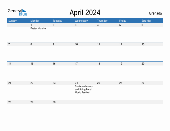 Fillable April 2024 Calendar