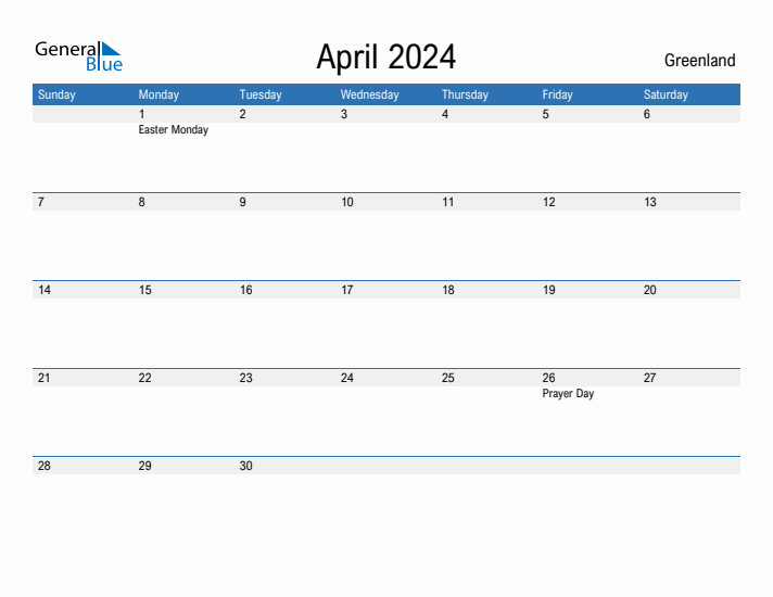 Fillable April 2024 Calendar