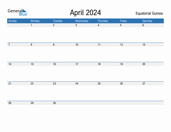 Fillable April 2024 Calendar