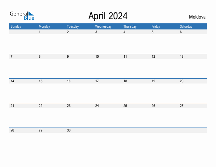 Fillable April 2024 Calendar