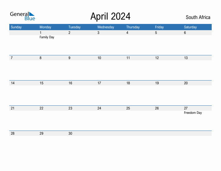 Fillable April 2024 Calendar