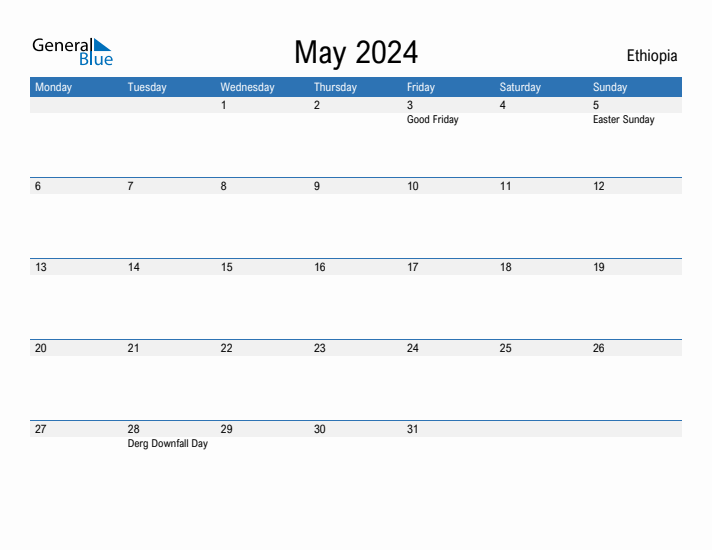 Fillable May 2024 Calendar