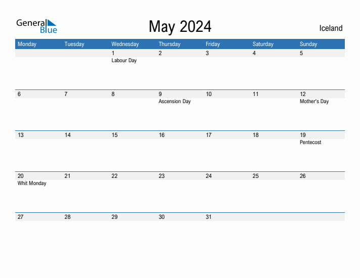 Fillable May 2024 Calendar