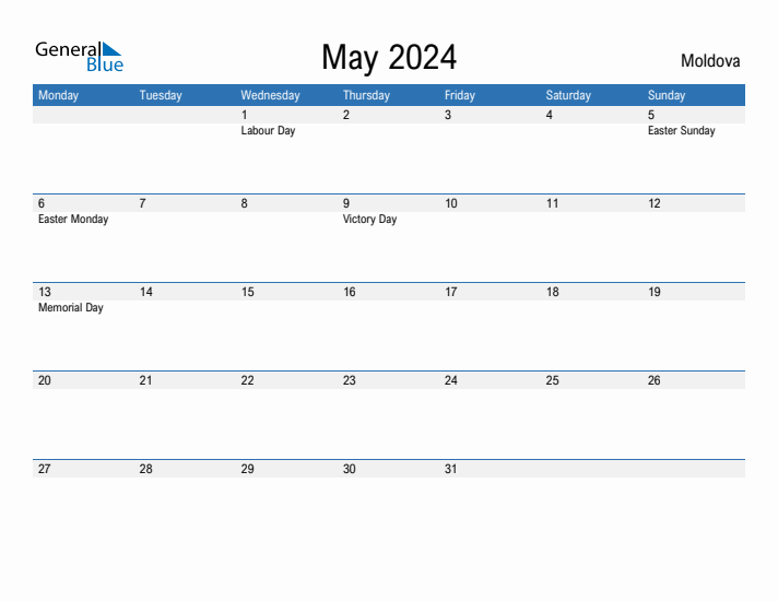 Fillable May 2024 Calendar