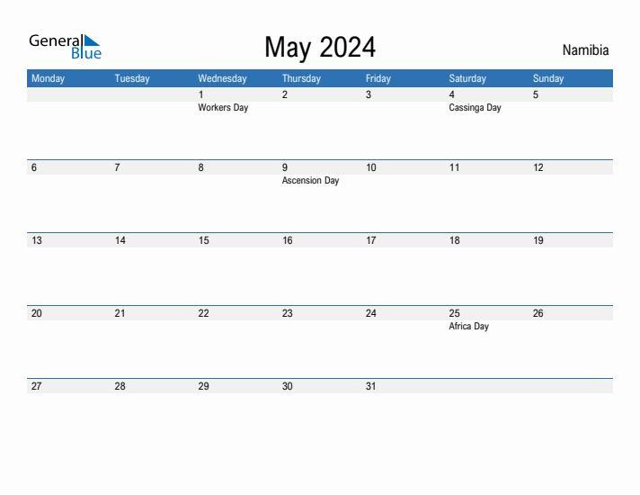 Fillable May 2024 Calendar