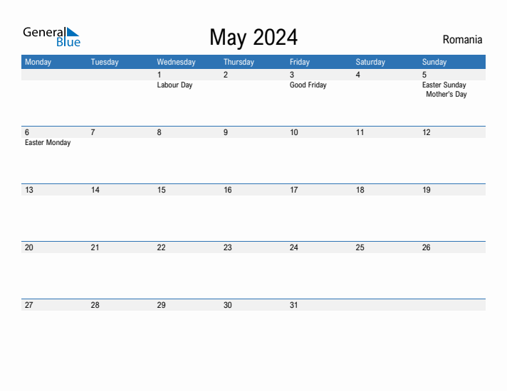 Fillable May 2024 Calendar