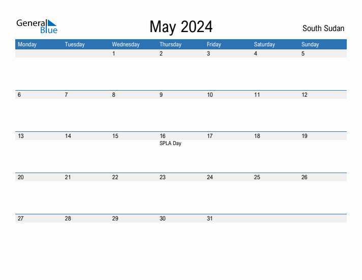 Fillable May 2024 Calendar