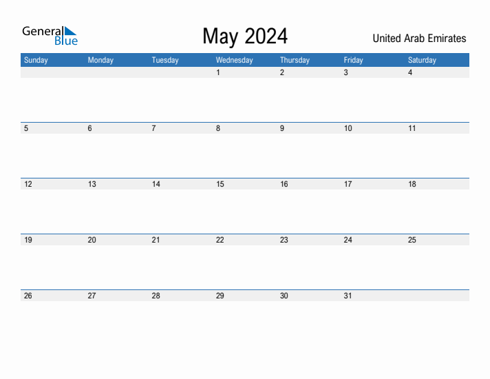 Fillable May 2024 Calendar