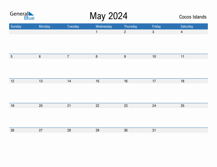 Fillable May 2024 Calendar