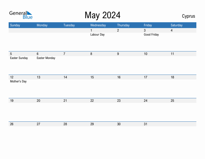 Fillable May 2024 Calendar