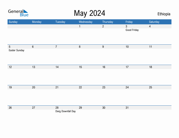 Fillable May 2024 Calendar