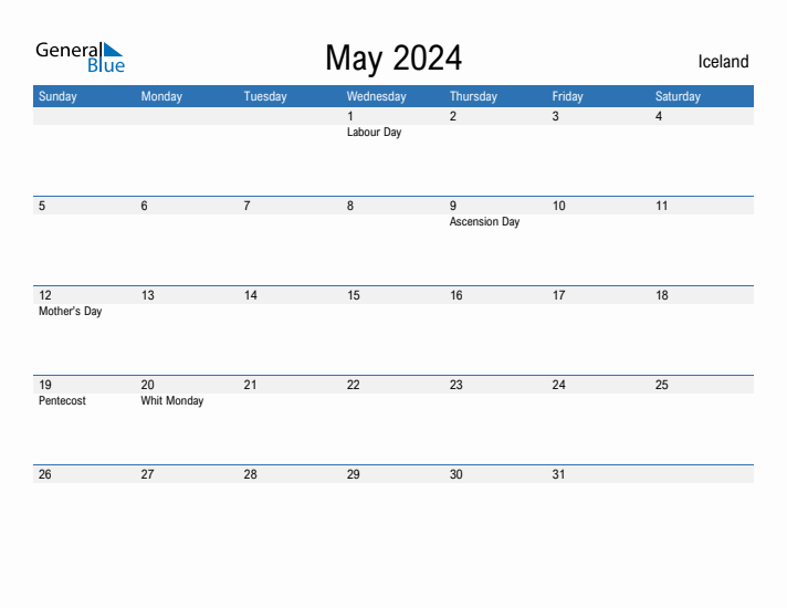 Fillable May 2024 Calendar